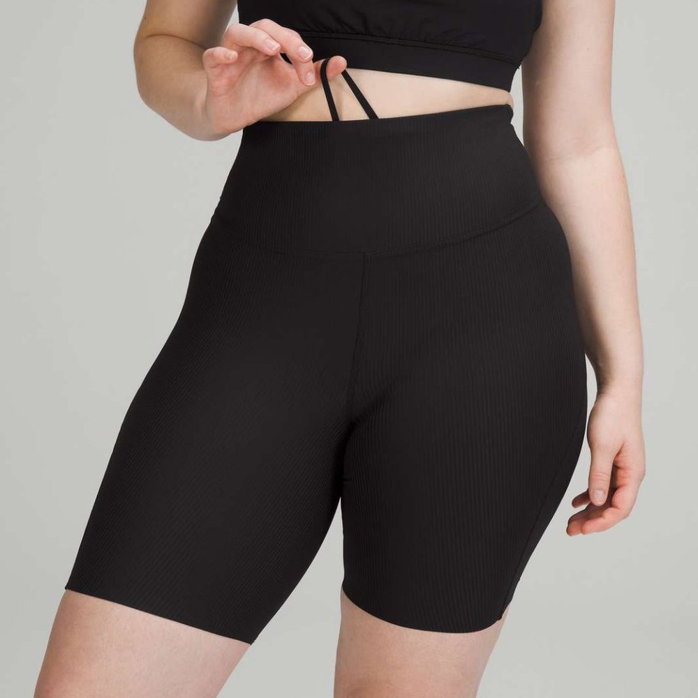 Lululemon Base Pace High-Rise Short 8" *Ribbed Nulux